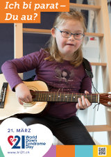 Poster zum Welt Down-Syndrom Tag 2018