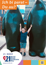 Poster zum Welt Down-Syndrom Tag 2018