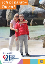 Poster zum Welt Down-Syndrom Tag 2018
