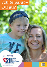 Poster zum Welt Down-Syndrom Tag 2018