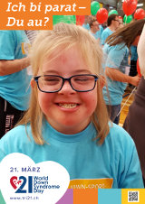 Poster zum Welt Down-Syndrom Tag 2018