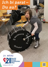 Poster zum Welt Down-Syndrom Tag 2018