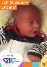 Poster zum Welt Down-Syndrom Tag 2018
