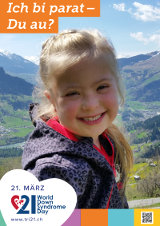 Poster zum Welt Down-Syndrom Tag 2018