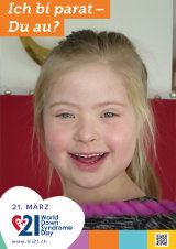 Poster zum Welt Down-Syndrom Tag 2018