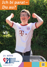 Poster zum Welt Down-Syndrom Tag 2018