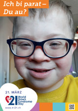 Poster zum Welt Down-Syndrom Tag 2018