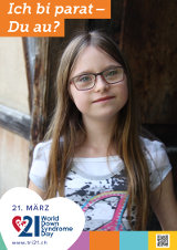 Poster zum Welt Down-Syndrom Tag 2018