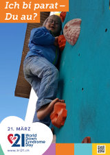 Poster zum Welt Down-Syndrom Tag 2018