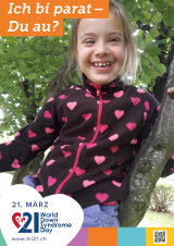 Poster zum Welt Down-Syndrom Tag 2018