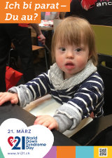 Poster zum Welt Down-Syndrom Tag 2018