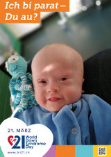 Poster zum Welt Down-Syndrom Tag 2018