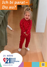 Poster zum Welt Down-Syndrom Tag 2018