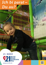 Poster zum Welt Down-Syndrom Tag 2018