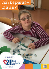 Poster zum Welt Down-Syndrom Tag 2018