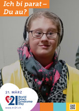Poster zum Welt Down-Syndrom Tag 2018