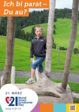 Poster zum Welt Down-Syndrom Tag 2018