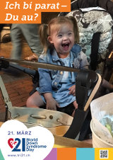 Poster zum Welt Down-Syndrom Tag 2018
