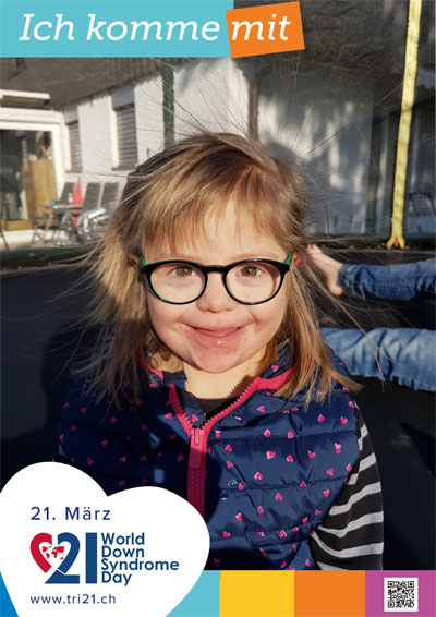 Plakataktion 2019 'Ich komme mit'