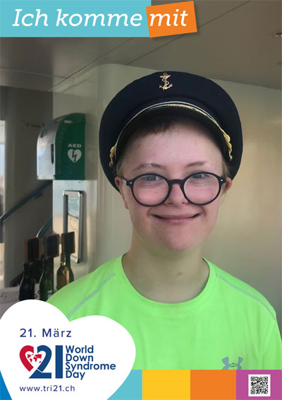 Plakataktion 2019 'Ich komme mit'
