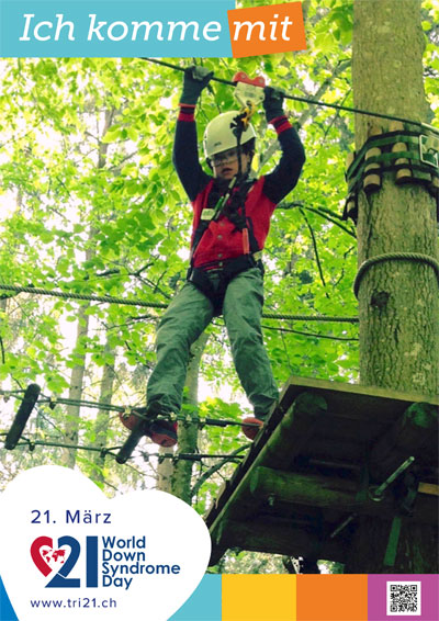 Plakataktion 2019 'Ich komme mit'