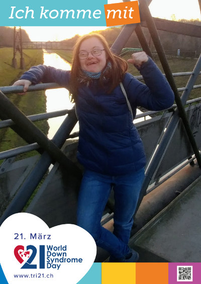 Plakataktion 2019 'Ich komme mit'