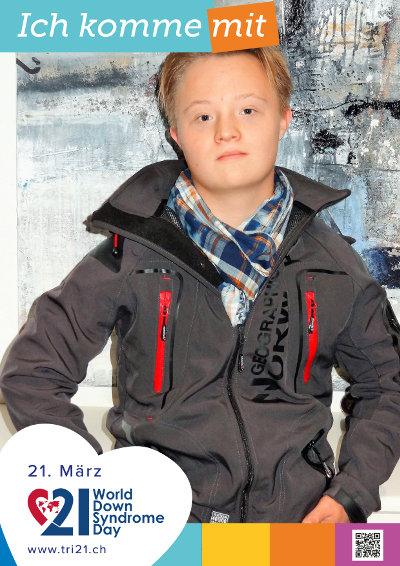 Plakataktion 2019 'Ich komme mit'