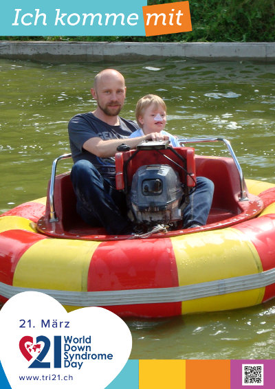 Plakataktion 2019 'Ich komme mit'