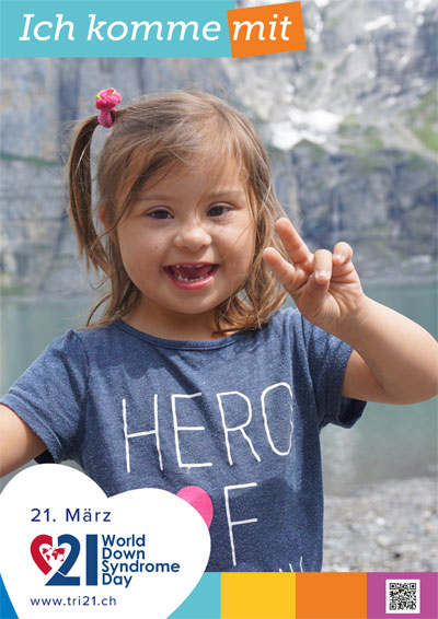 Plakataktion 2019 'Ich komme mit'