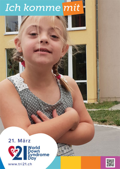 Plakataktion 2019 'Ich komme mit'