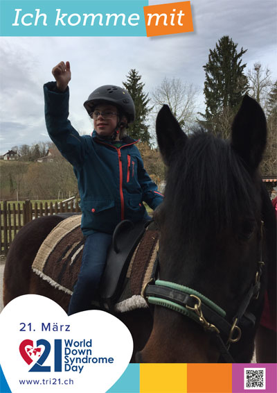 Plakataktion 2019 'Ich komme mit'