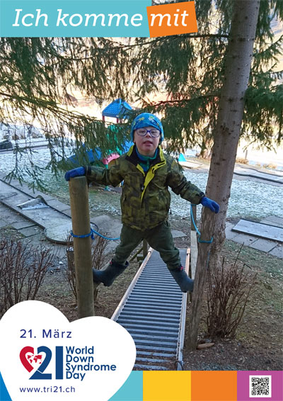 Plakataktion 2019 'Ich komme mit'