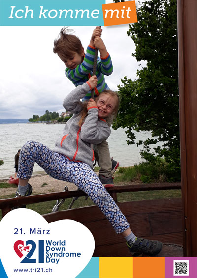 Plakataktion 2019 'Ich komme mit'