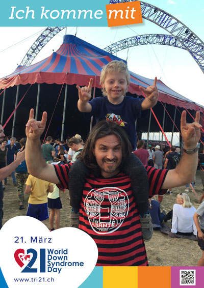Plakataktion 2019 'Ich komme mit'