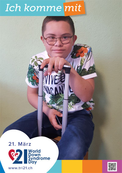 Plakataktion 2019 'Ich komme mit'