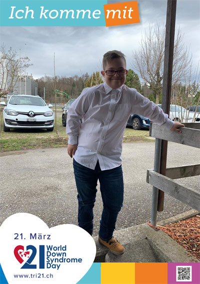 Plakataktion 2019 'Ich komme mit'