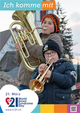 Poster zum Welt Down-Syndrom Tag 2019