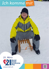 Poster zum Welt Down-Syndrom Tag 2019