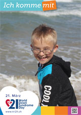 Poster zum Welt Down-Syndrom Tag 2019