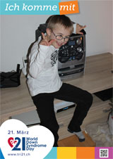 Poster zum Welt Down-Syndrom Tag 2019