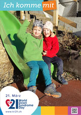 Poster zum Welt Down-Syndrom Tag 2019
