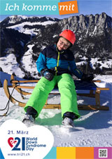 Poster zum Welt Down-Syndrom Tag 2019
