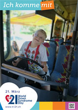 Poster zum Welt Down-Syndrom Tag 2019