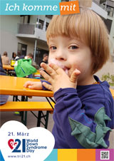 Poster zum Welt Down-Syndrom Tag 2019
