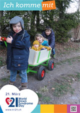 Poster zum Welt Down-Syndrom Tag 2019