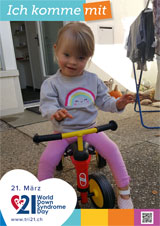 Poster zum Welt Down-Syndrom Tag 2019