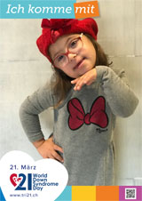 Poster zum Welt Down-Syndrom Tag 2019