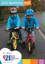 Poster zum Welt Down-Syndrom Tag 2019