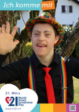 Poster zum Welt Down-Syndrom Tag 2019