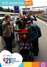 Poster zum Welt Down-Syndrom Tag 2019